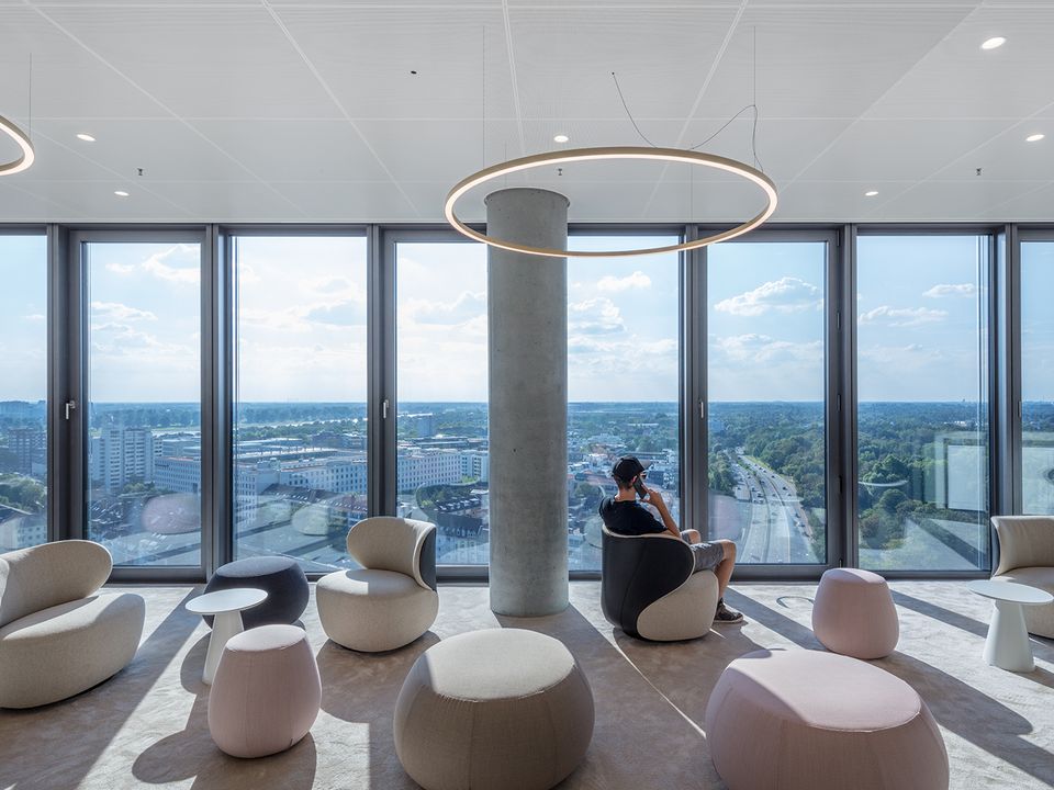 Innenaufnahme L'Oreal Horizon Düsseldorf