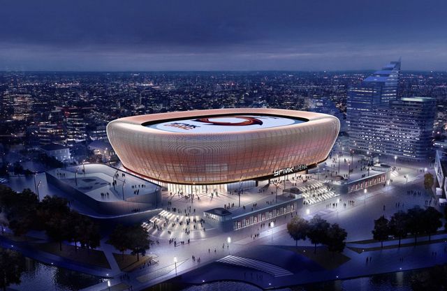 Visualisierung Multifunktionsarena Jekaterinburg