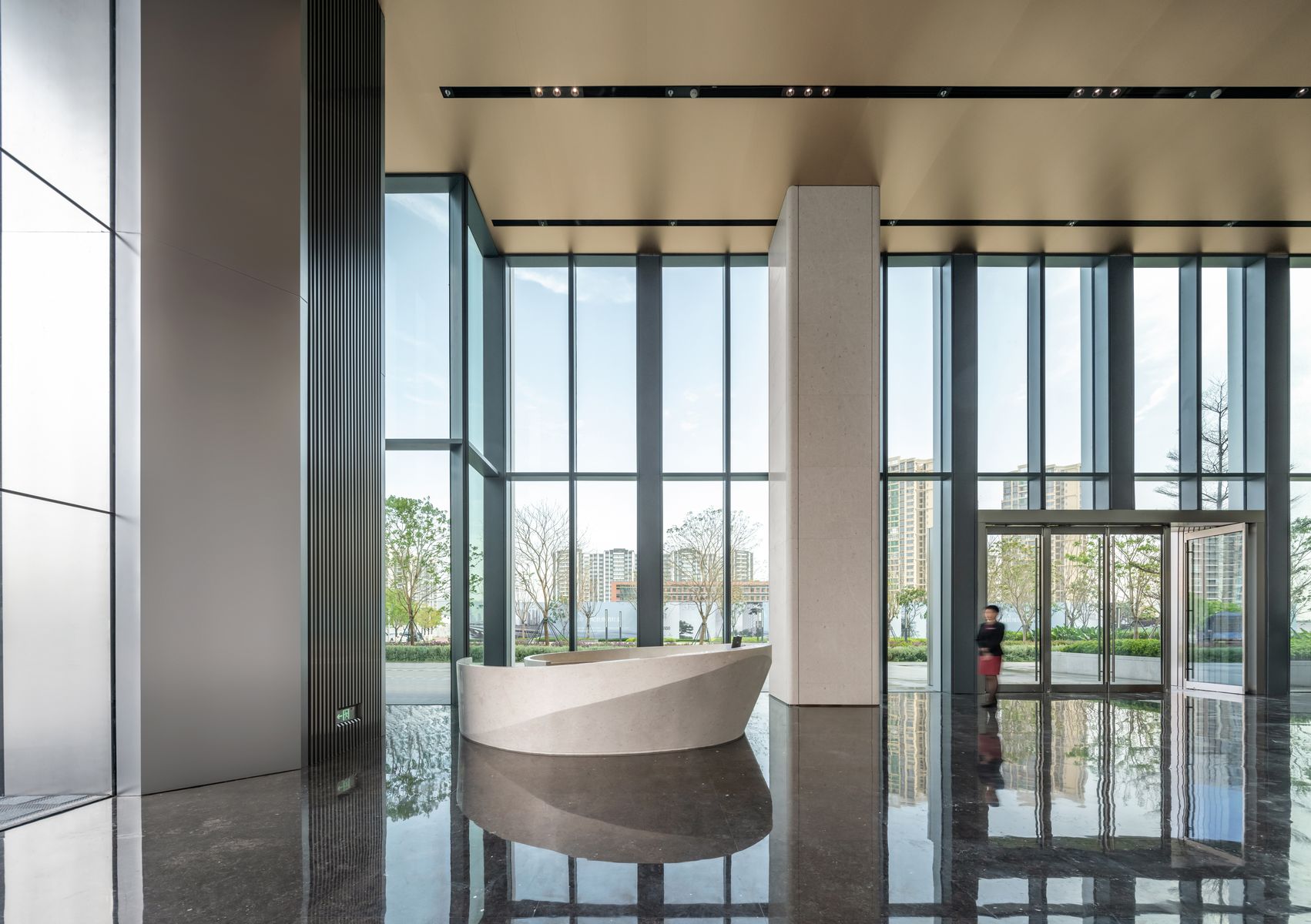 Interior Design CR Bank Headquarter Zhuhai | HPP Architekten