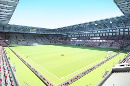 Visualisierung Innenraum Stadion Freiburg