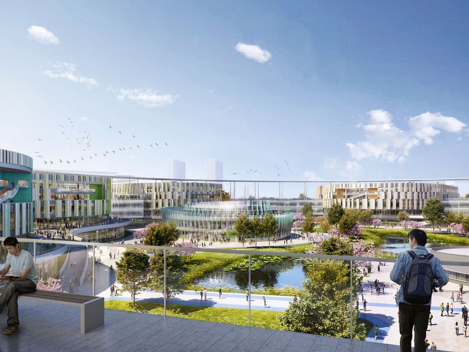 Visualisierung Taicang Campus Xi'an 