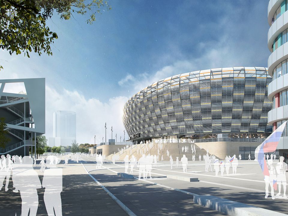 Visualisierung Mulitfunktionsarena Jekaterinburg