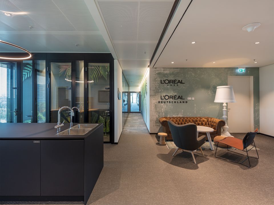 Innenaufnahme L'Oreal Horizon Düsseldorf